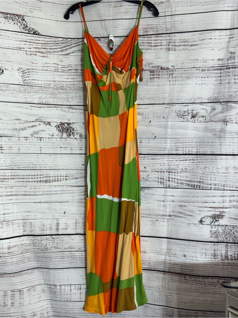 Faithful the brand Dress Womens size Medium tempio midi in costa smeralda - Picture 3 of 10